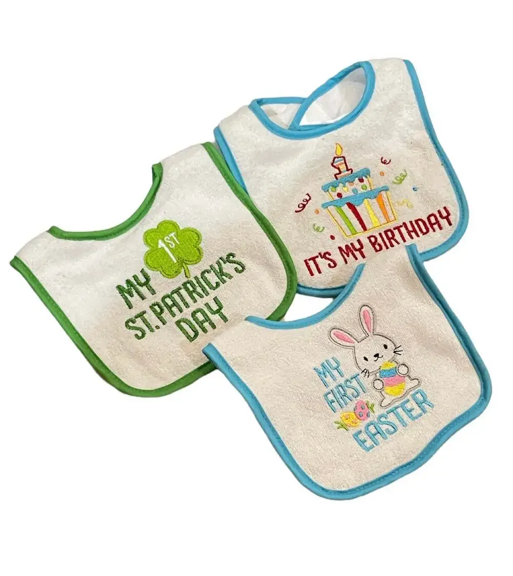 Set of 3 Holiday Baby  Bips NEW